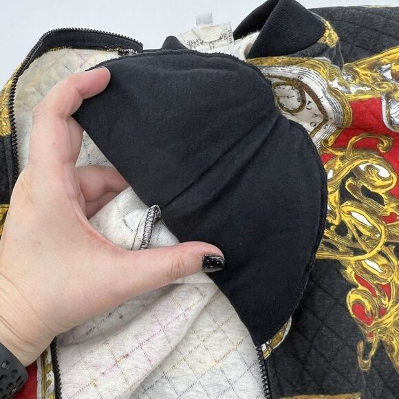 Ruth Norman VTG Neiman Marcus Full Zip Jacket Shoulder Pads Size Large new york - Picture 4 of 5